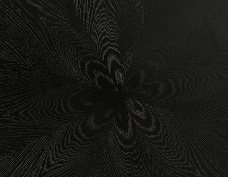 Rylie 48-inch Round Dining Table, Black Finish by Steve Silver at Eve Furniture