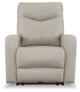 Ryversans Dove Gray Power Recliner