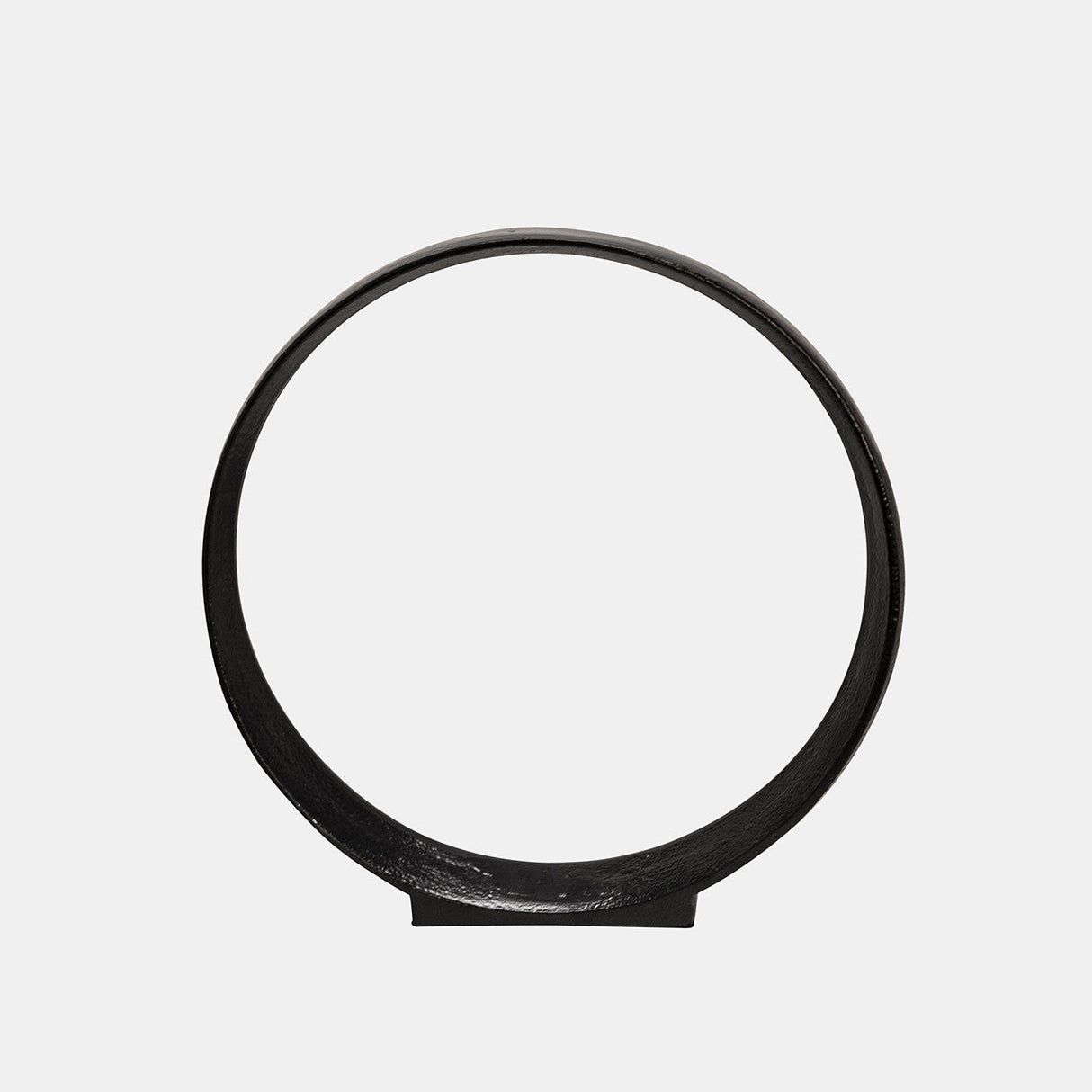 S/2 12/14" Aluminum Ring, Black