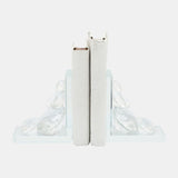 S/2 Crystal Diamond Bookends