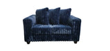 Gia Blue Sofa & Loveseat by New Era Innovations at Eve Furniture
