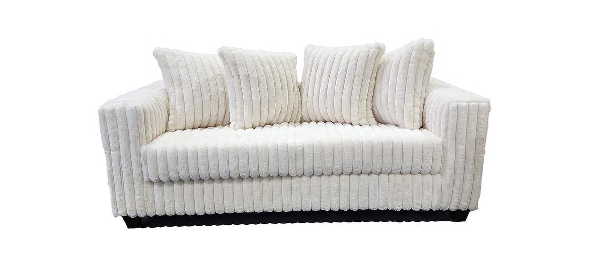 Gia Ivory Sofa & Loveseat by New Era Innovations at Eve Furniture