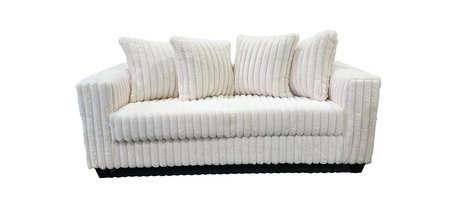 Gia Ivory Sofa & Loveseat by New Era Innovations at Eve Furniture