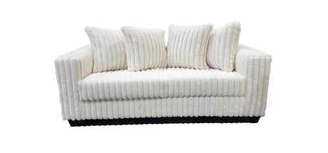 Gia Ivory Sofa & Loveseat by New Era Innovations at Eve Furniture