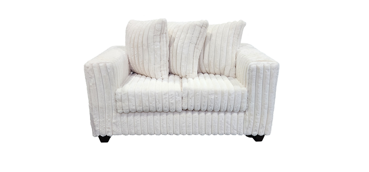 Gia Ivory Sofa & Loveseat by New Era Innovations at Eve Furniture