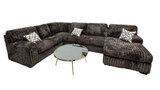 Austin Chocolate 3-Piece Right Arm Facing (RAF) Sectional by New Era Innovations at Eve Furniture