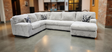 Austin Light Grey 3-Piece Right Arm Facing (RAF) Sectional by New Era Innovations at Eve Furniture