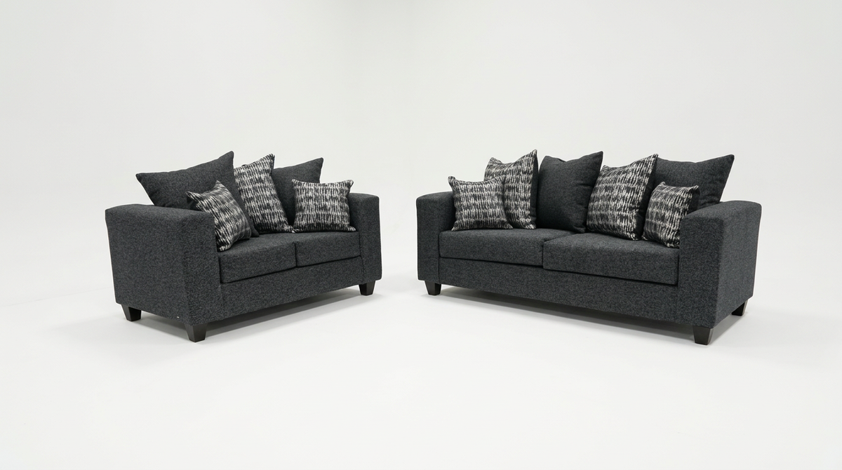 Kora Carbon Sofa & Loveseat