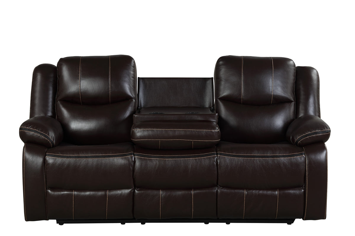 Carter 2-Piece Brown Reclining Living Room Set