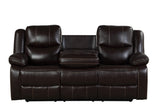 Carter 2-Piece Brown Reclining Living Room Set