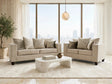 Monroe Hollywood Beige Sofa & Loveseat by Happy Homes at Eve Furniture