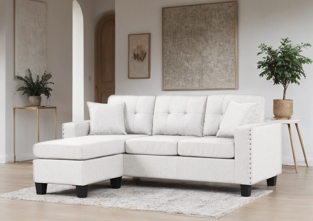 Cris Sand Reversible Sectional by Happy Homes at Eve Furniture