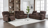 Dynamo Chocolate 3-Piece Reclining Living Room Set