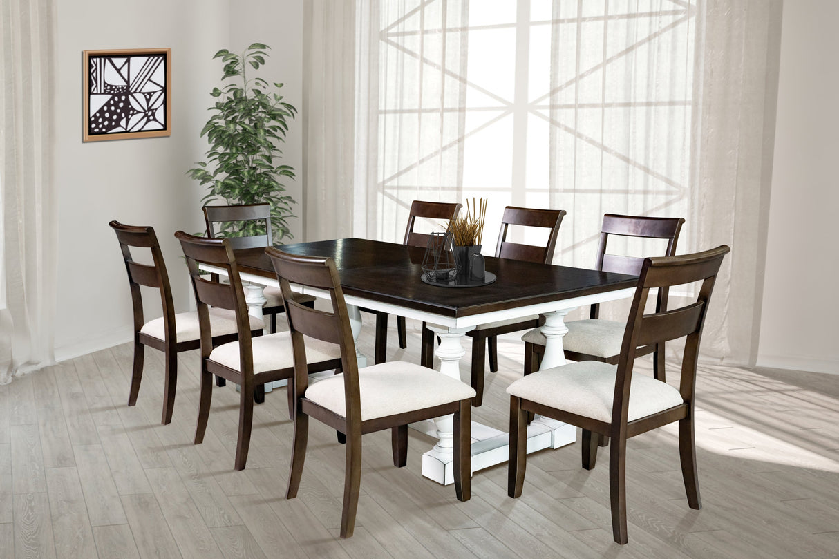 Thomas - Dining Table + 8 Chair Set