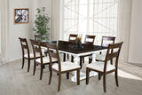 Thomas - Dining Table + 8 Chair Set