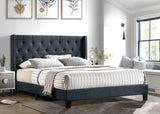 Peaceful Palace Charcoal Twin bed