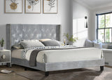 Peaceful Palace Silver King bed