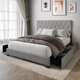 Cozy Haven Gray king bed