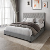 Cozy Haven Gray Queen bed