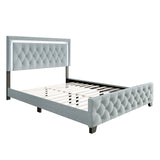 Dream Haven Sky blue Twin Bed