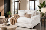 Align Beige Oversized Chaise Lounge by Happy Homes at Eve Furniture