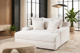 Align Beige Oversized Chaise Lounge by Happy Homes at Eve Furniture