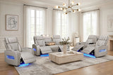 Dubai Sand 3-Piece Power Reclining Set by Happy Homes at Eve Furniture