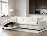 Cloud2 Sand Linen Modular Sectional