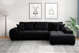 Manhattan2 - Black Sectional