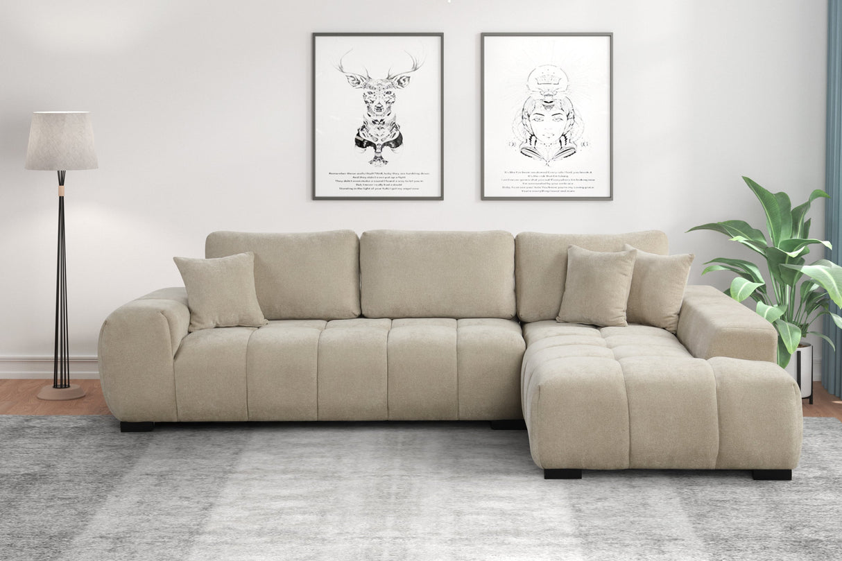 Manhattan2 - Beige Sectional