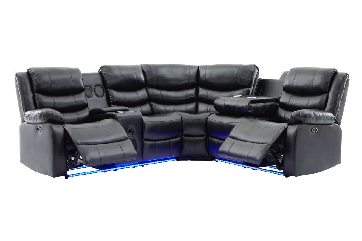 Texan Power Reclining Sectional