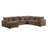 Solana Mocha Sectional by Happy Homes at Eve Furniture