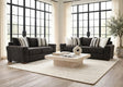 Behold Black Sofa & Loveseat Set by Happy Homes at Eve Furniture