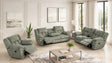 Dallas Sage 3-Piece Manual Reclining Set by Happy Homes at Eve Furniture