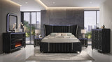 Cleopatra Black Bedroom Set