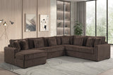 Solana Charcoal Left Arm Facing (LAF) Sectional