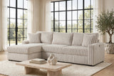 Sol Siberia Gray RAF Reversible Sectional by Happy Homes at Eve Furniture