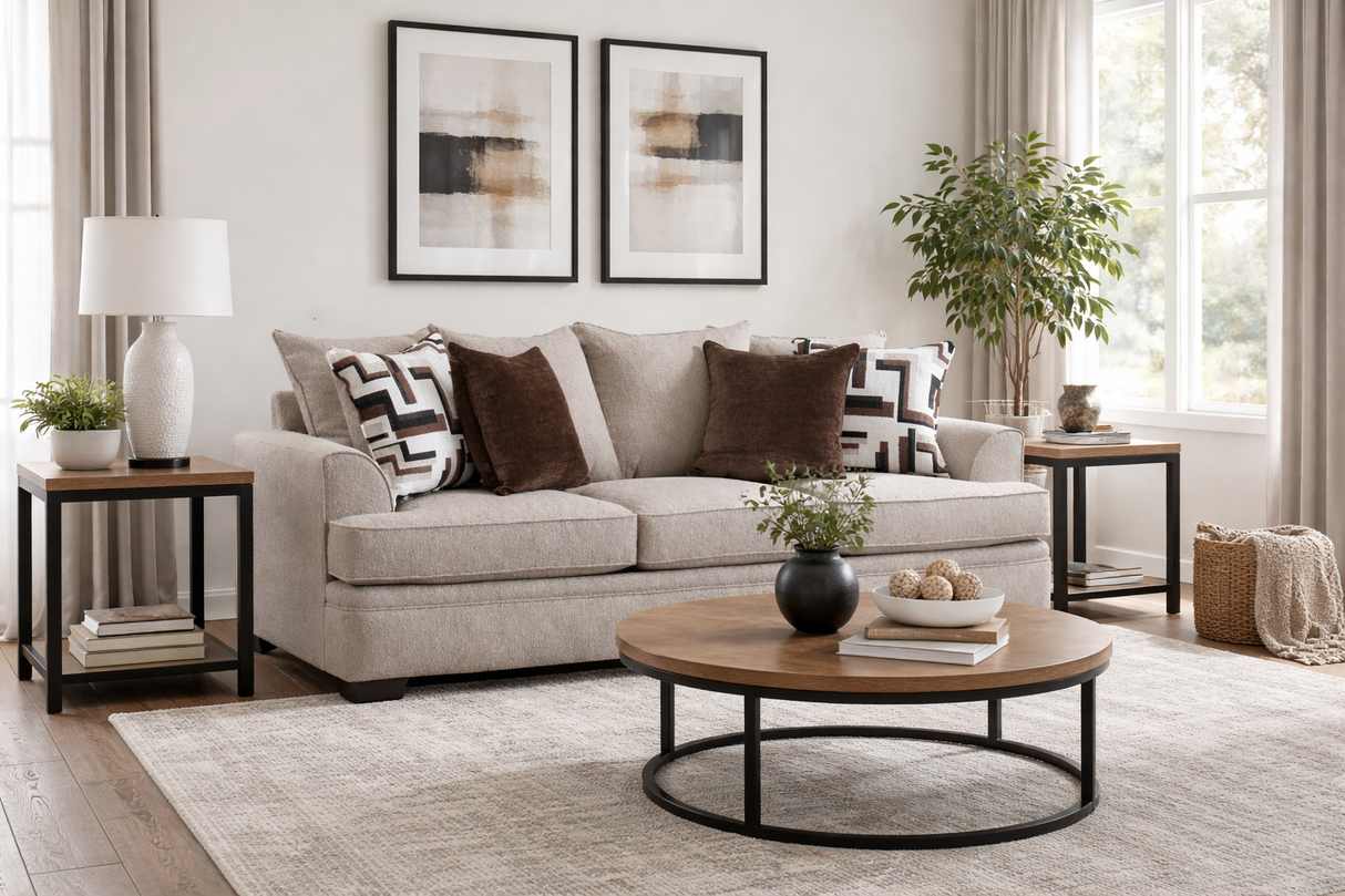 Arlo Luxe Coffee Sofa & Loveseat Set