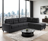 James Black Reversible Sectional by Happy Homes at Eve Furniture