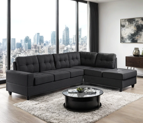 James Black Reversible Sectional by Happy Homes at Eve Furniture