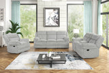 Mellow Grey 3-Piece Reclining Living Room Set by New Era Innovations at Eve Furniture