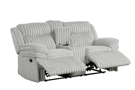 Mellow Grey 3-Piece Reclining Living Room Set by New Era Innovations at Eve Furniture