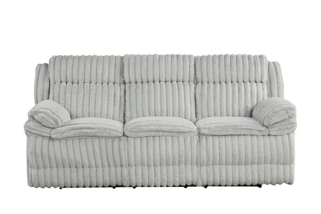 Mellow Grey 3-Piece Reclining Living Room Set by New Era Innovations at Eve Furniture