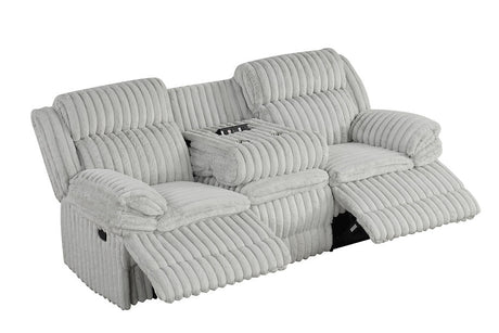 Mellow Grey 3-Piece Reclining Living Room Set by New Era Innovations at Eve Furniture