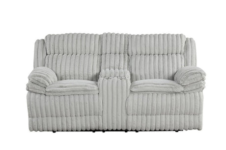 Mellow Grey 3-Piece Reclining Living Room Set by New Era Innovations at Eve Furniture