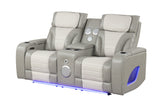 Robin Grey 3-Piece Power Reclining Set by New Era Innovations at Eve Furniture