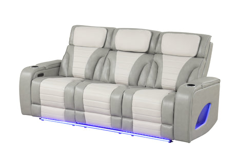Robin Grey 3-Piece Power Reclining Set by New Era Innovations at Eve Furniture