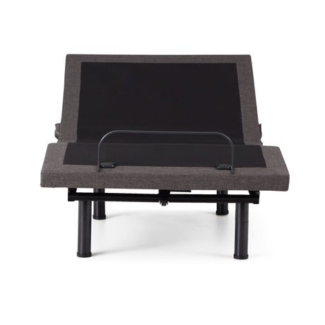 S655 Charcoal Queen Adjustable Base by Malouf at Eve Furniture