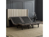 S655 Charcoal Queen Adjustable Base by Malouf at Eve Furniture
