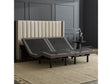 S655 Charcoal Split Queen Adjustable Base by Malouf at Eve Furniture